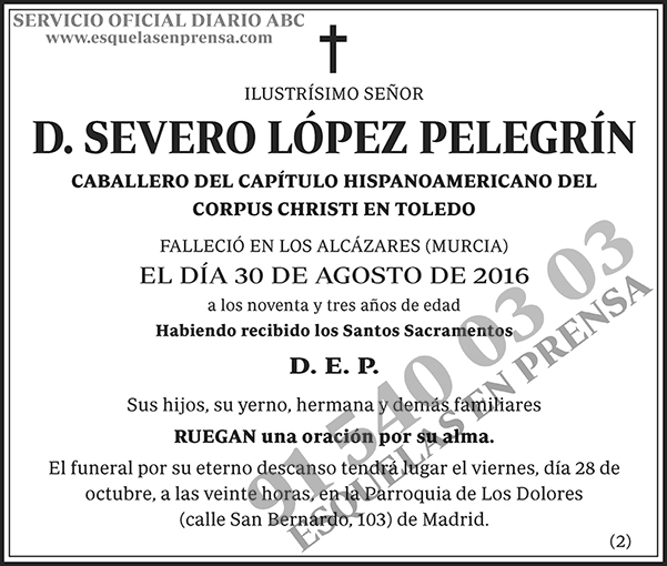 Severo López Pelegrín